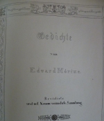 Gedichte. Revidirte und mit Neuem vermehrte Ausgabe. Nach dem Manuskript des Verfassers aus dem Jahre 1844.